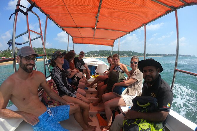 2 hours Private Snorkeling tour in Unawatuna - What the Unawatuna boat trip is really like