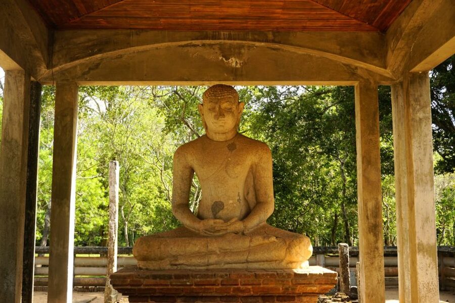 Anuradhapura Private Ancient City Day Tour - Elephant Pond and the details between monuments