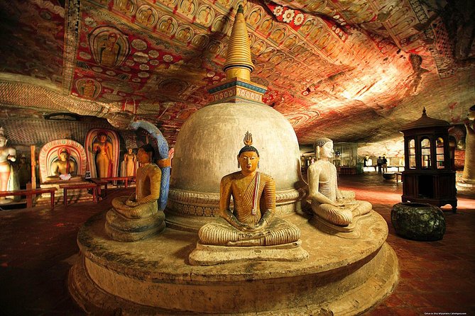Dambulla & Sigiriya Day Tour from Colombo / Negombo with Lunch - Dambulla’s cave paintings in a short visit