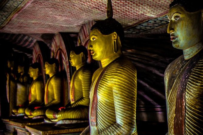 Day Tour from Colombo to Sigiriya, Dambulla & Polonnaruwa - Dambulla’s painted cave temples
