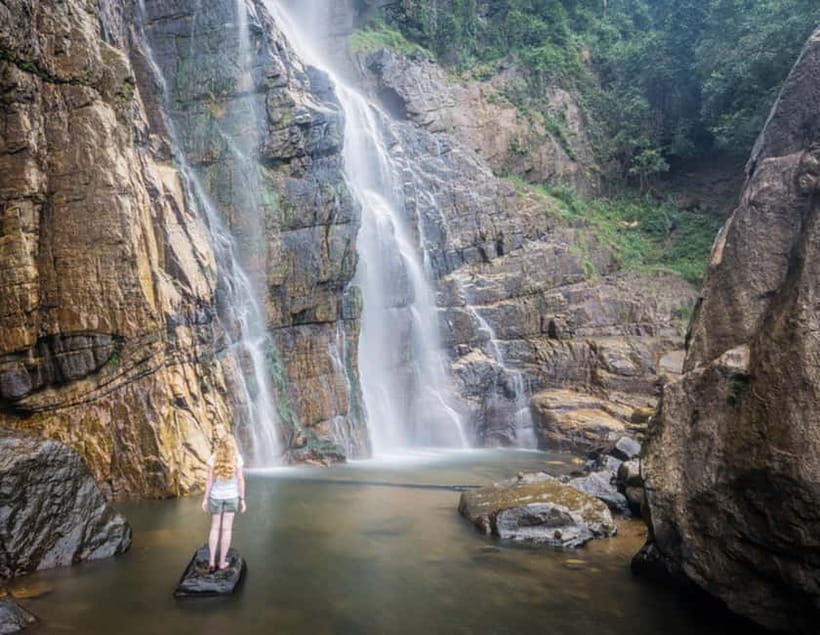 Ella: Tuk Tuk Tour to Diyaluma and Secret Waterfalls - Secret Waterfall offers a smaller, quieter finish