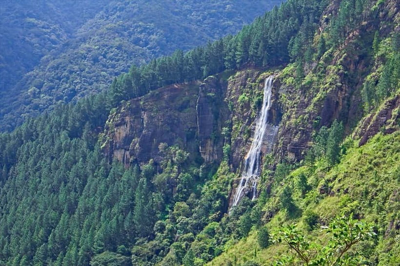 Ella: Waterfall hunting Hike to Bambarakanda and Lanka Falls - The train from Ella to Ohiya