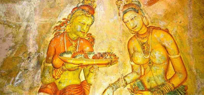 From Colombo: Sigiriya & Dambulla Day Tour with Safari - Dambulla Cave Temple and its painted Buddha figures
