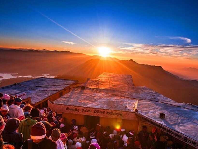 From Nuwara Eliya: Summit Bliss, Adams Peak Guided Hike - Reaching the 2,243-meter summit before sunrise