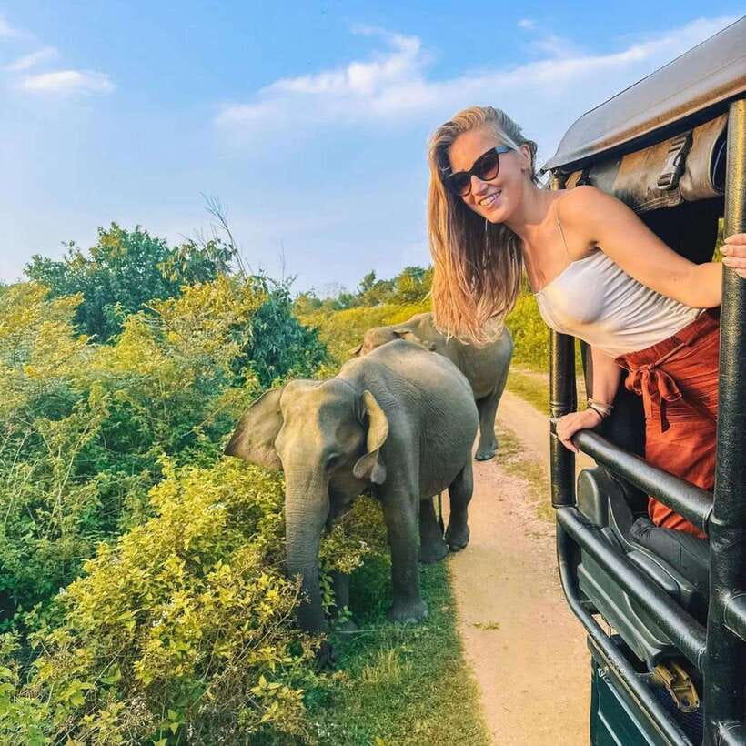 From Sigiriya : Hurulu Eco Park Safari : All Inclusive - The four-hour safari: what each stage offers