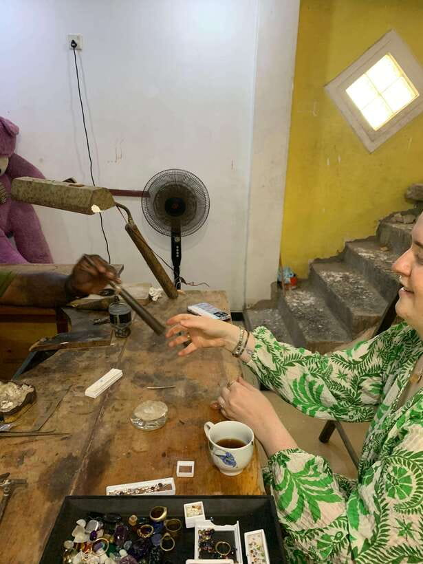Galle : Traditional Jewellery making workshop - What happens during the day