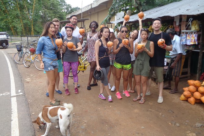 Half-Day Lagoon and Village Cycling Tour in Galle - Coconut work, rope making, and handloom weaving