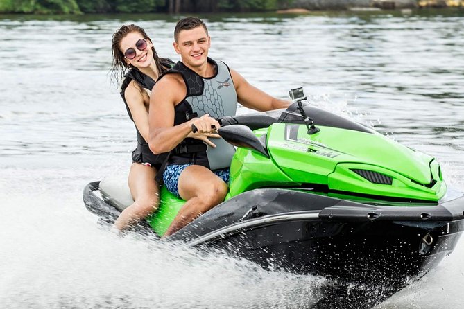 Jet Skiing in Bentota - Getting ready for the 15-minute ride