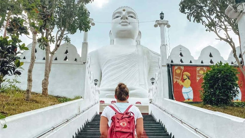 Kandy Private City Tour With Local Guide - The hilltop Buddha at Bahirawakanda
