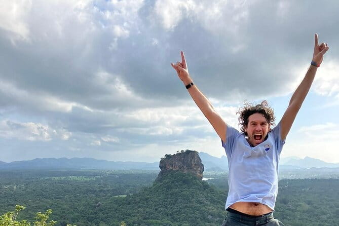 Kandy Sigiriya Rock and Village Safari Day Trip - Dambulla Cave Temple and its painted walls