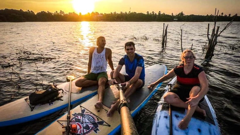 Negombo: Guided Kayaking Tour in the Lagoon - Sunrise, sunset, and the sea-bath option