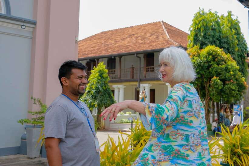 Negombo: private half day city tour with hotel transfers - The clock tower and town center