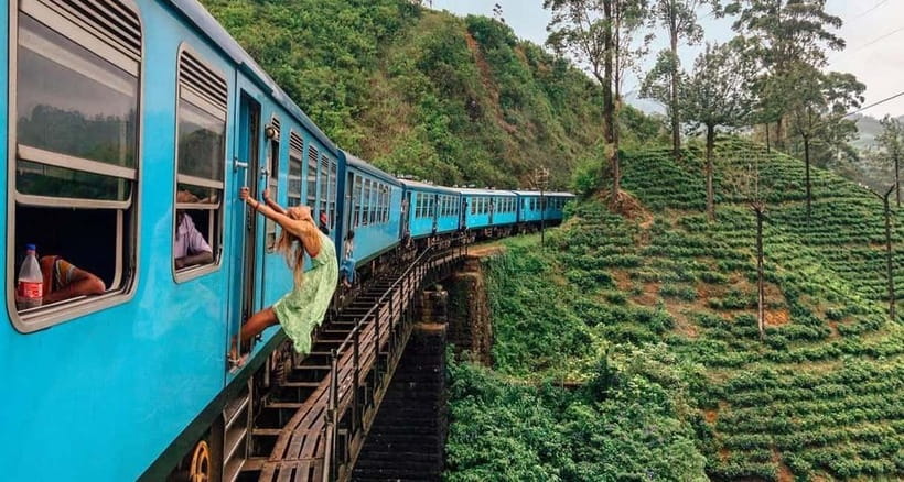 Nuwara Eliya Full day: 5Waterfalls, 2Tea Test & pick by TUK - Starting in Nuwara Eliya and heading into the tea country