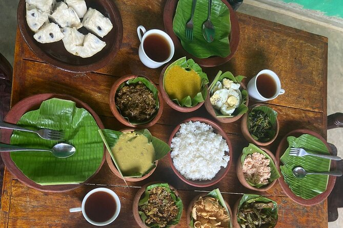Organic cooking class sigiriya (kumara & family) - The meal you sit down to eat