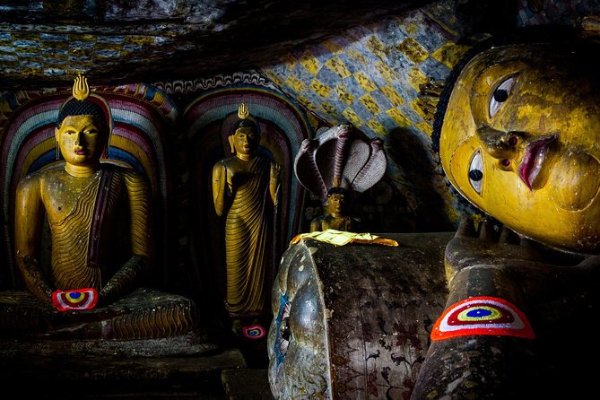 Private Day Trip to Sigiriya , Dambulla and Pidurangala Rock - Dambulla’s cave temples set the tone