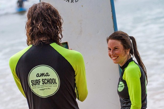 PRIVATE Surf lesson for Beginners Couple - The 6:30 am meeting at Ama Surf School
