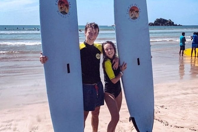 PRIVATE Surf lesson for Beginners Couple - Instructors such as Rati, Santa, Seneth, and Sippu