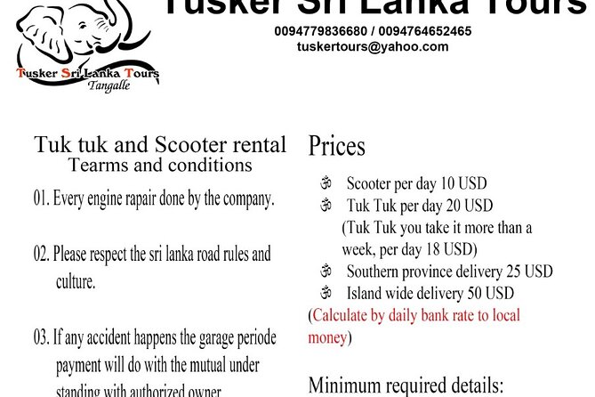 Scooter rent - Pickup, briefing, and choosing your scooter