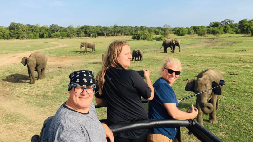 Sigiriya Rock Hike & Minneriya Elephant Safari – Day Tour - The 20-minute move toward Minneriya