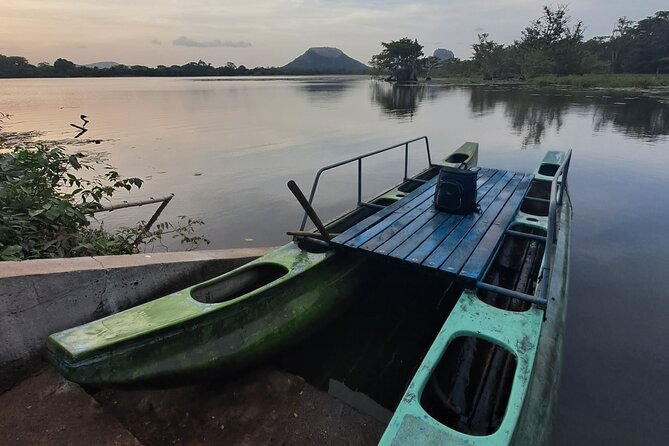 Sigiriya Sunrise/Sunset Guided Boat Ride - A quiet view of Sigiriya from the water