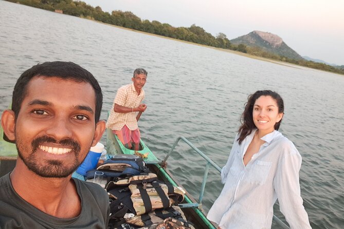 Sigiriya Sunrise/Sunset Guided Boat Ride - What the catamaran ride feels like