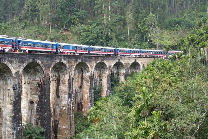 Sri Lanka Ella Private Day Tour Nine Arch & Elephant transit home - Nine Arches Bridge and the walk to the tracks