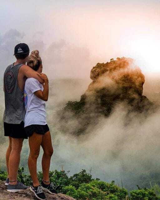 Sunrise or Sunset Hike Pidurangala Rock with Scenic Views - The final rock scramble
