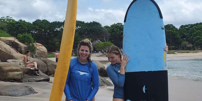 Surf & Stay – Private Surf Lesson Experience in Weligama - The beach briefing gives you a safer start