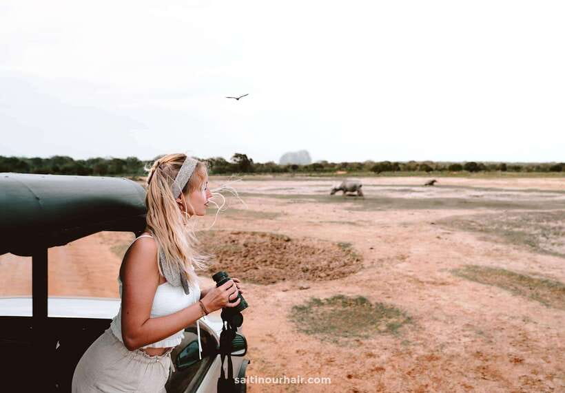 Tangalle/Hiriketiya: Yala National Park Safari in a 4x4 - Changing cars for the actual safari