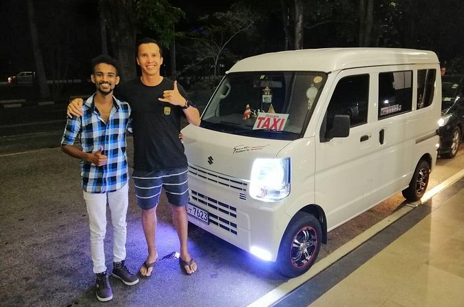 Tangalle to Katunayaka Air Port - A closer look at the Tangalle pickup
